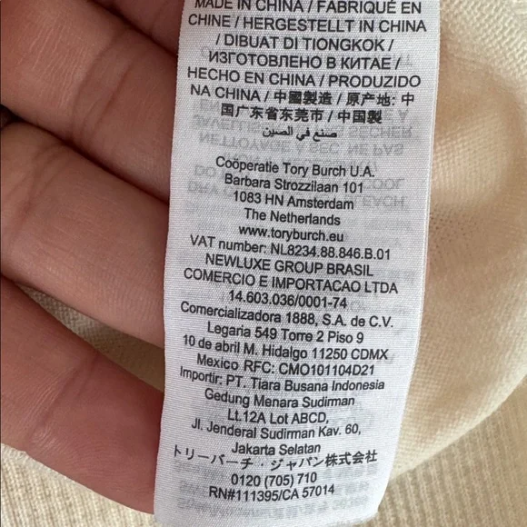 Tory Burch Madeline Cardigan Sweater Size M - Picture 9 of 9